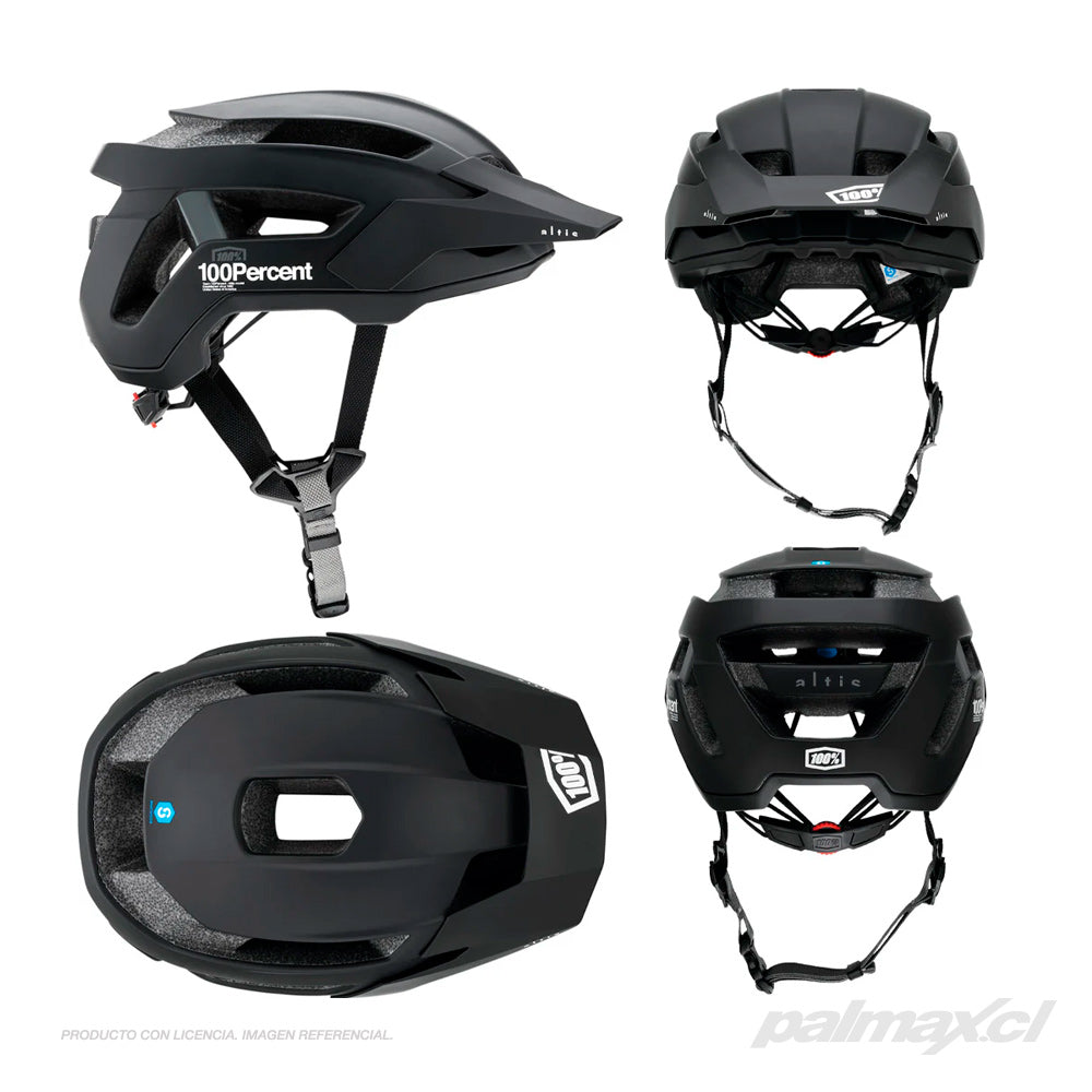 Casco de ciclismo modelo Altis Black | 100 Percent
